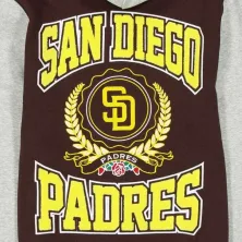 Chaqueta MLB San Diego Padres retro detalle bordado