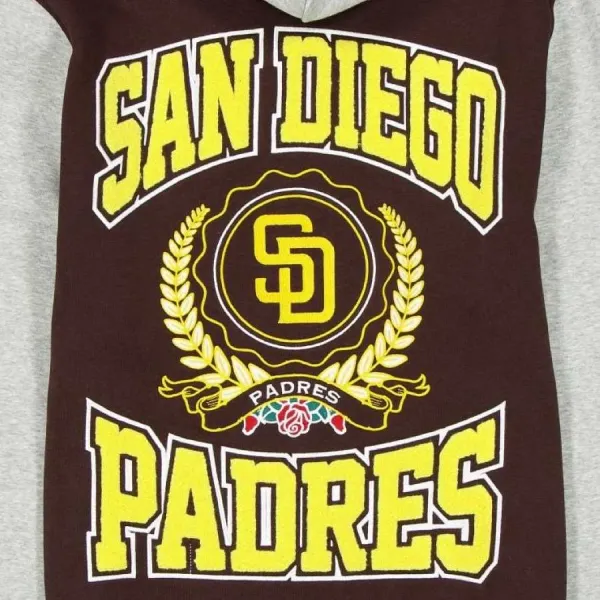 Chaqueta MLB San Diego Padres retro detalle bordado