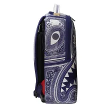 Mochila 1Off Bags Blue White de Sprayground vista lateral