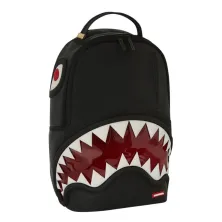 Mochila 1 Off Bags Shark Teeth de Sprayground en 3D vista izquierda
