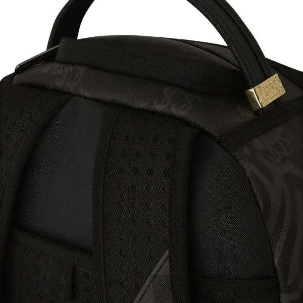 Sprayground mochila 3AM Check en negro detalle asa