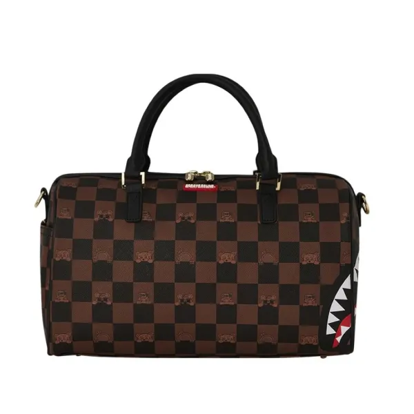 Bolso de viaje Sprayground, Duffle Peeking Character Check