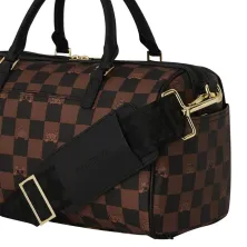 Bolso de viaje Sprayground, Duffle Peeking Character Check, detalle