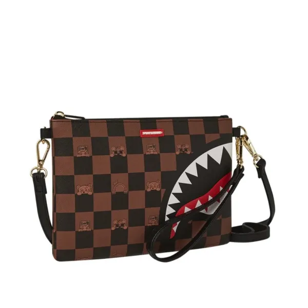Neceser Sprayground Peeking Character Check vista lateral