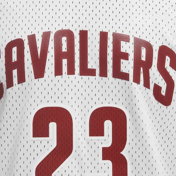 Camiseta baloncesto Lebron James Cleveland Cavaliers Blanca, frente