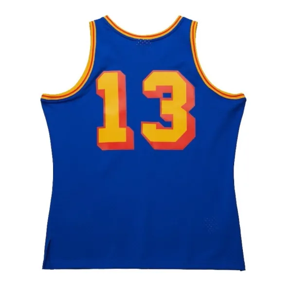 Camiseta Wilt Chamberlain San Francisco Warriors Retro Swingman ,vista espalda
