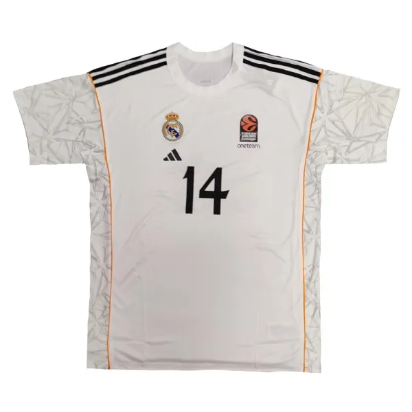 Camiseta de tiro Gabriel Deck Real Madrid Euroliga Adidas 2024-25