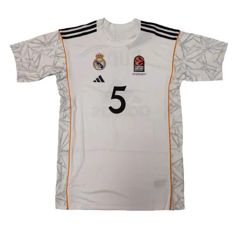Camiseta de calentamiento Rudy Fernandez Real Madrid Adidas