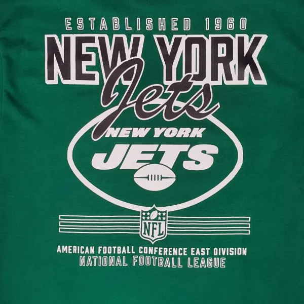 Camiseta New York Jets Oversized NFL Graphic verde, detalle
