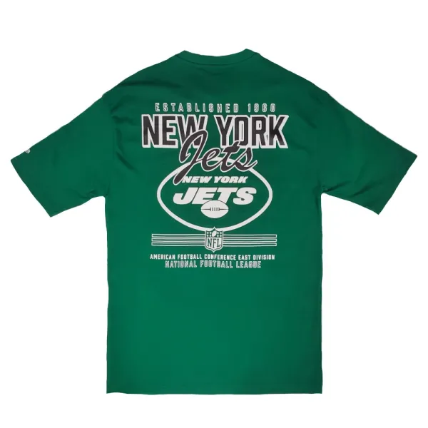 Camiseta New York Jets Oversized NFL Graphic verde ,espalda