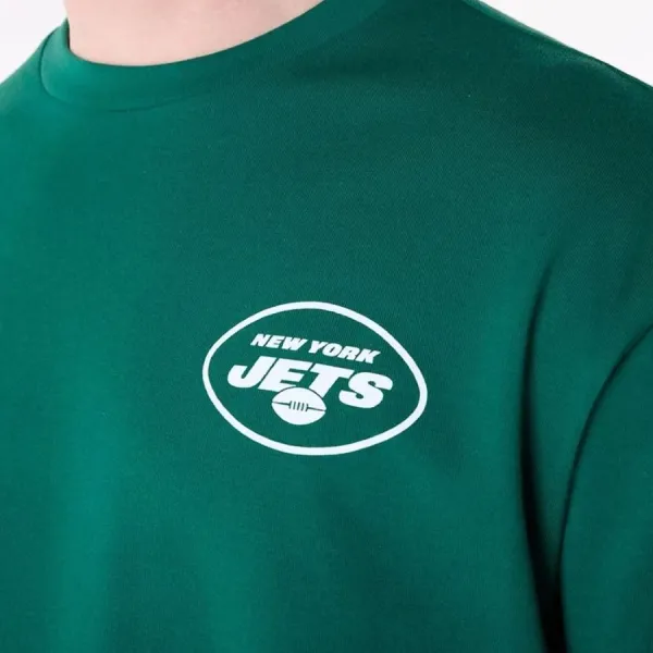 Camiseta New York Jets Oversized NFL Graphic verde, logotipo