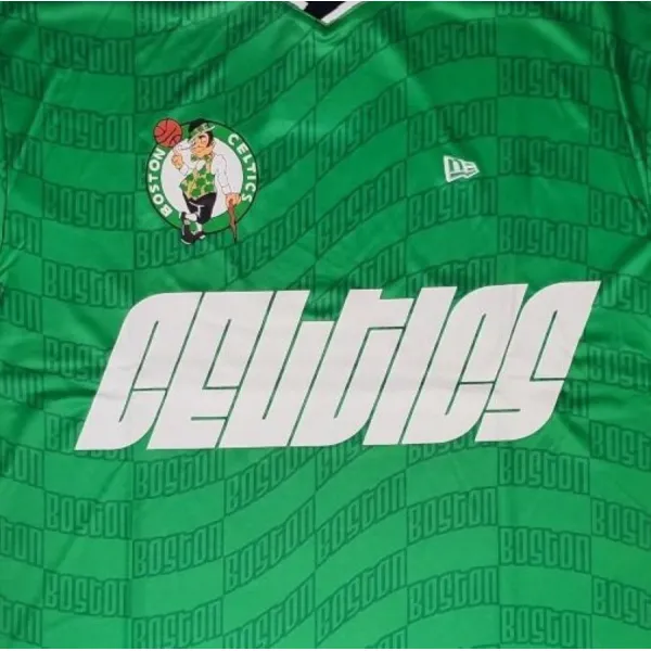 Camiseta Boston Celtics Oversized NBA Soccer, detalle
