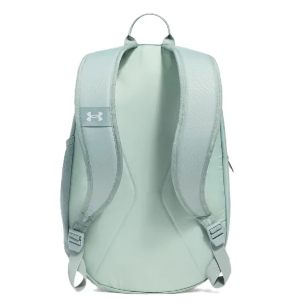 Mochila Under Armour verde Hustle Lite espalda