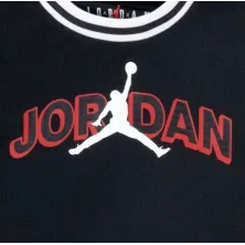Conjunto camiseta y pantalón corto Jordan Taping Mesh niño, detalle