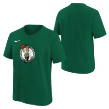 Camiseta Boston Celtics essential logo, verde junior principal