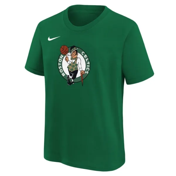 Camiseta Boston Celtics essential logo, verde junior