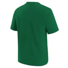 Camiseta Boston Celtics essential logo, verde junior espalda
