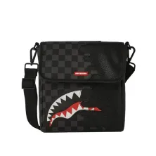 Bolso Bandolera Sprayground Unfinished Shark Check