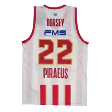 Camiseta Tyler Dorsey Olympiacos Euroliga Primera Equipación