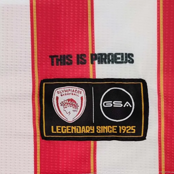 Camiseta Tyler Dorsey Olympiacos Euroliga Primera Equipación