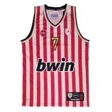 Camiseta Vasilis Spanoulis Olympiacos edicion limitada conmemorativa