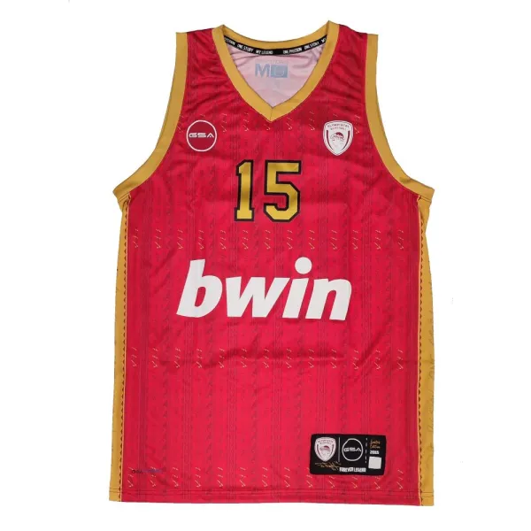 Camiseta Georgios Printezis Oliympiacos aniversario roja
