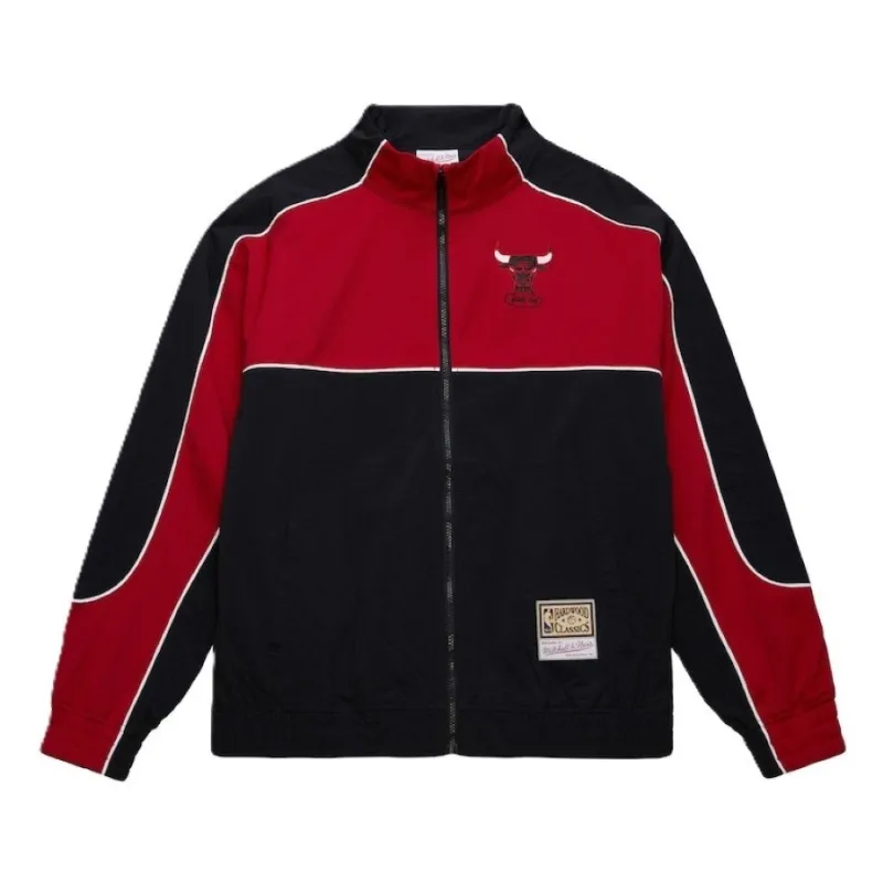 Chaqueta Chicago Bulls NBA mesh Nylon Jacket MItchell and Ness