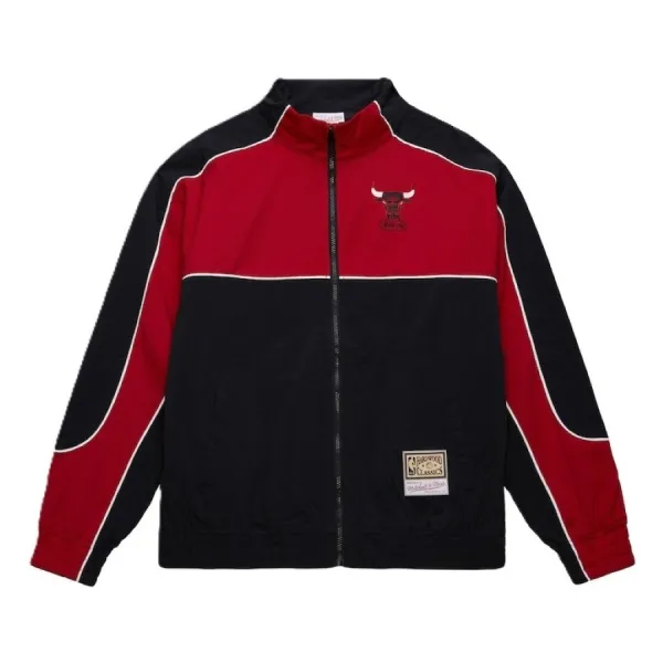 Chaqueta Chicago Bulls NBA mesh Nylon Jacket MItchell and Ness