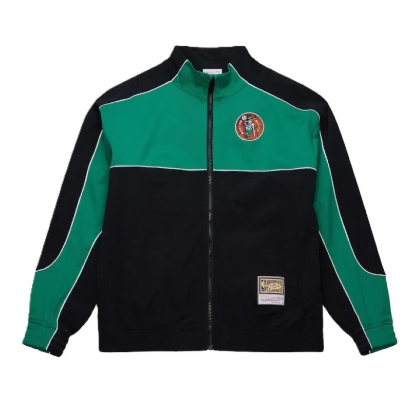 Chaqueta Boston Celtics Black Mesh principal