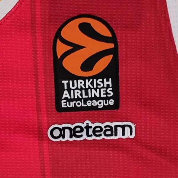 Camiseta Tyler Dorsey Olympiacos Euroliga Segunda Equipación