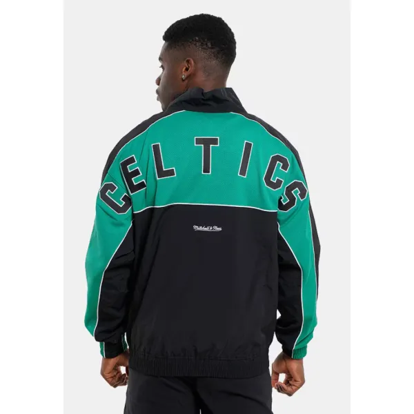 Chaqueta Boston Celtics Black Mesh modelo