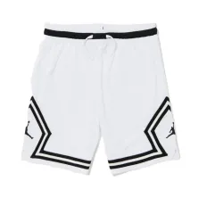 Pantalón corto baloncesto Jordan Diamond Junior Unisex blanco