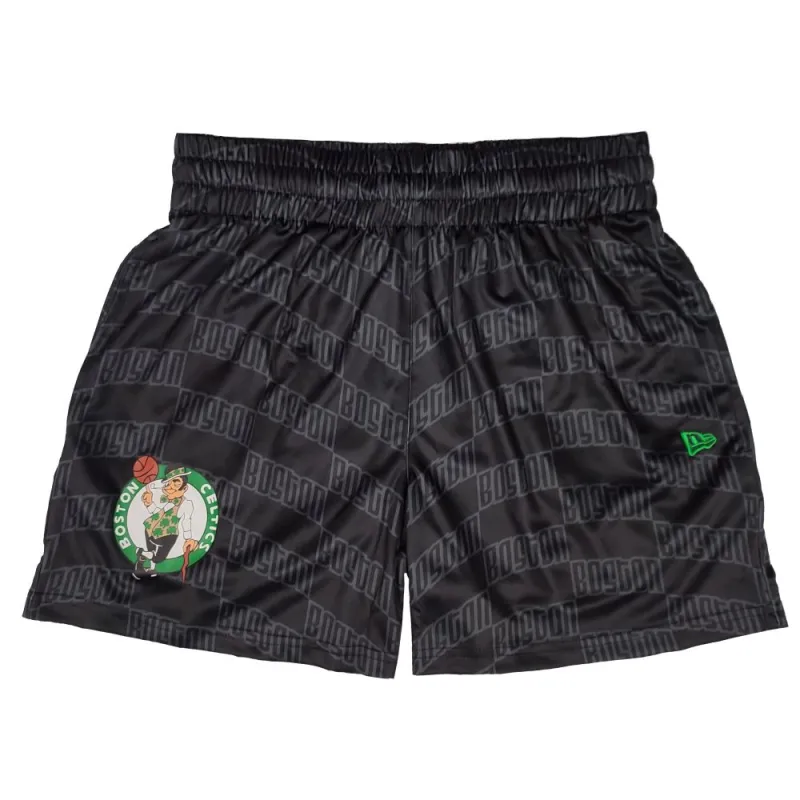 Pantalón corto Boston Celtics NBA all over print de New Era