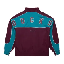 Chaqueta NHL Anaheim Ducks mesh full zip espalda