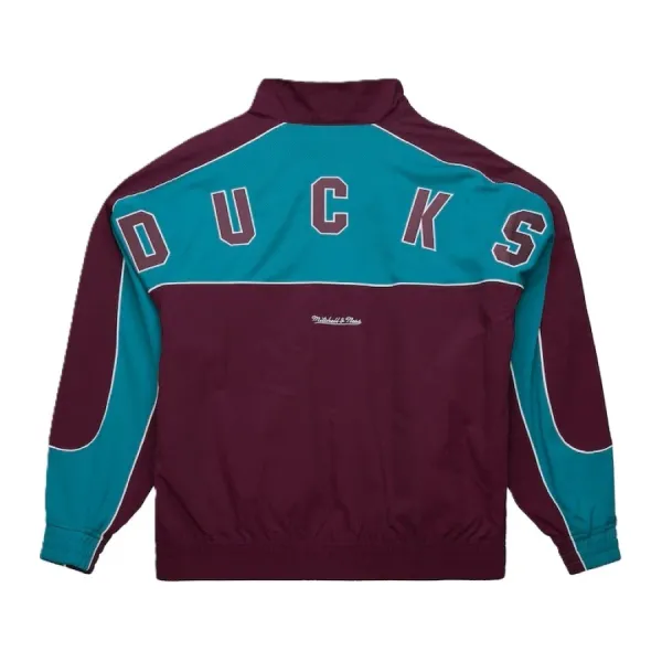 Chaqueta NHL Anaheim Ducks mesh full zip espalda