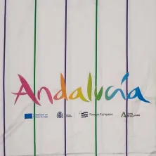 Camiseta de baloncesto Unicaja Malaga segunda equipacion blanca serigrafia
