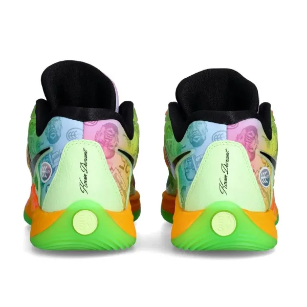 Zapatillas de baloncesto multicolor Nike KD 17 All Star vista trasera