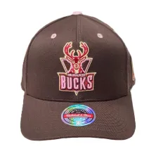 Gorra Milwaukee Bucks NBA Brown Sugar frontal