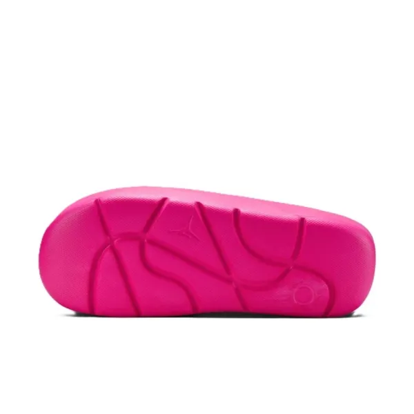 Chanclas Air Jordan Post Slide rosas suela