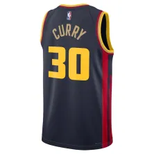 Camiseta Stephen Curry Golden State Warriors City Edition 2025 Nike espalda