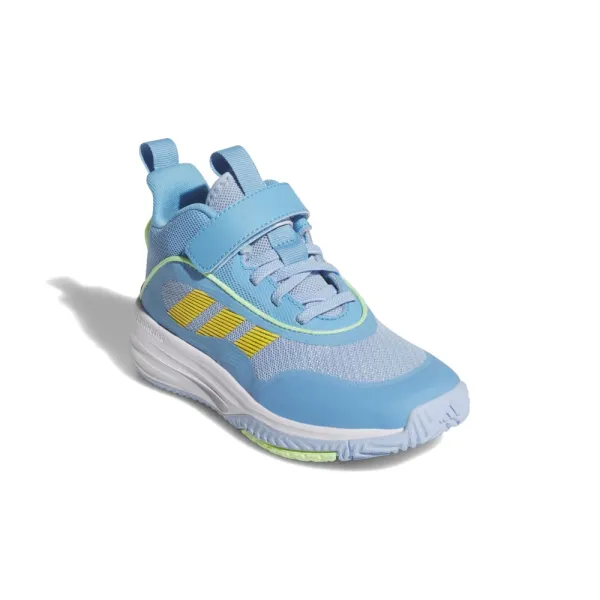 Zapatillas Adidas Ownthegame 3.0 Azul para niños lateral