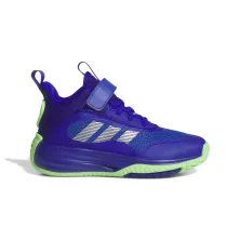 Zapatillas Adidas Ownthegame 3.0 azul y lima para peques