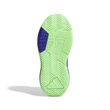 Zapatillas Adidas Ownthegame 3.0 azul y lima suela