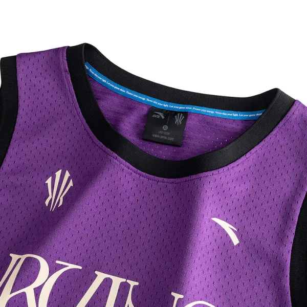 Camiseta Anta KAI Tank Top morada detalle 1