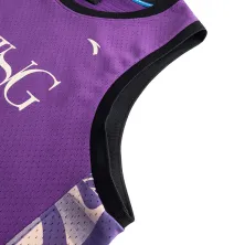 Camiseta Anta KAI Tank Top morada detalle cuello