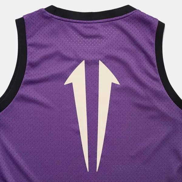 Camiseta Anta KAI Tank Top morada parte trasera 2
