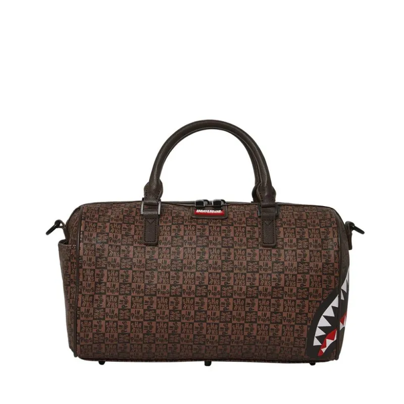 Bolsa de viaje Sprayground mini Duffle Sharks in Paris check