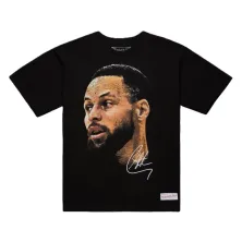Camiseta manga corta Stephen Curry NBA real big face