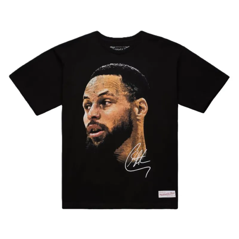 Camiseta manga corta Stephen Curry NBA real big face