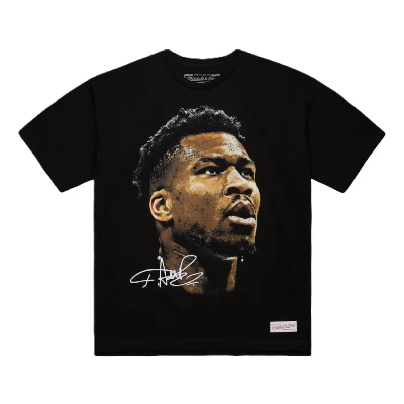 Camiseta manga corta Giannis Antetokounmpo NBA real big face